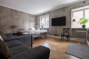 Cozy studio for 4 people at Stora torget in Visby
